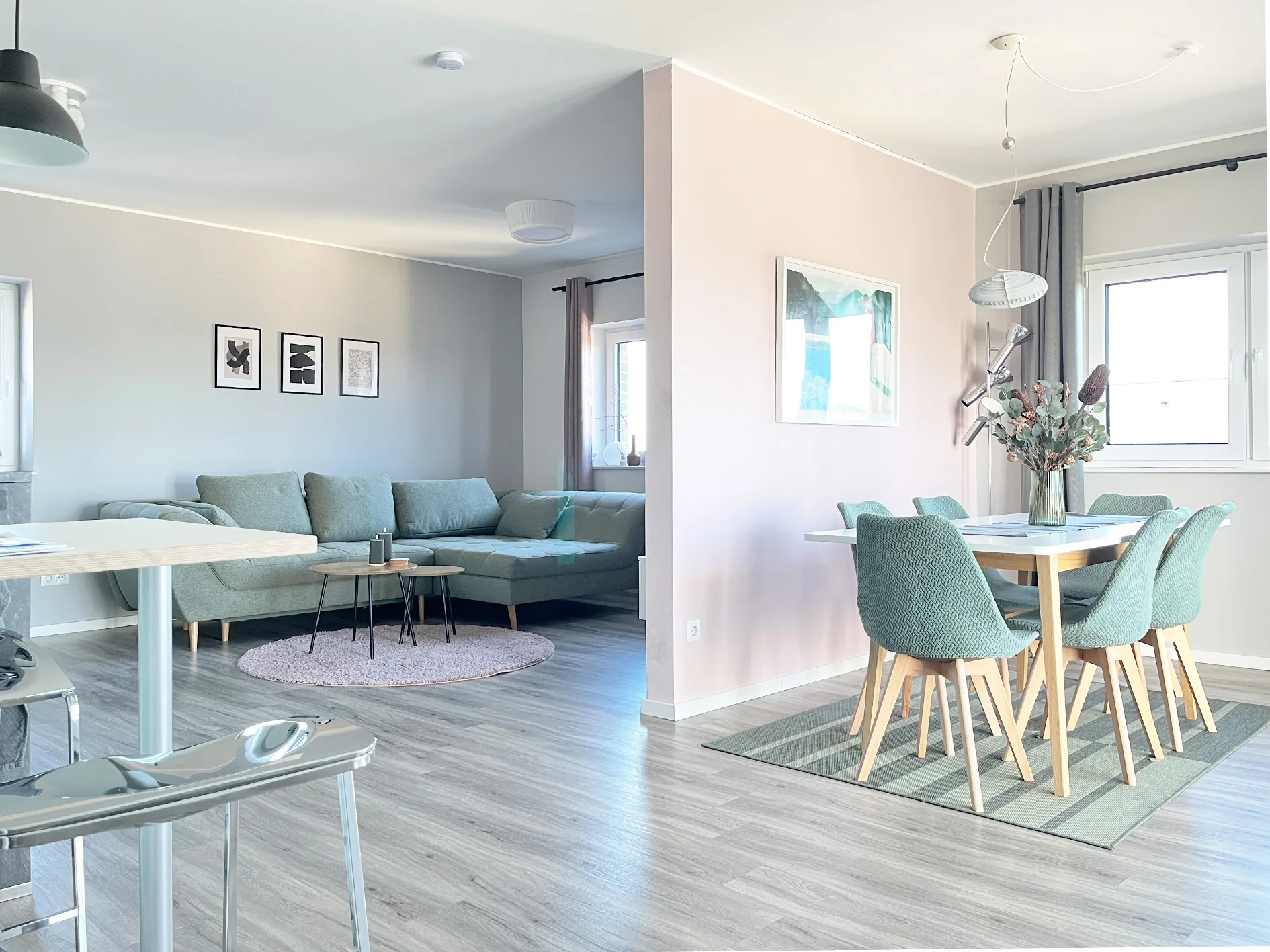 Wohn- / Essbereich – Penthouse